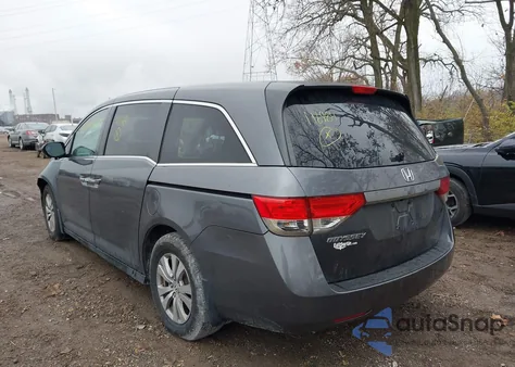 2016 Honda Odyssey Ex из США, поврежденный, VIN 5FNRL5H41GB116984